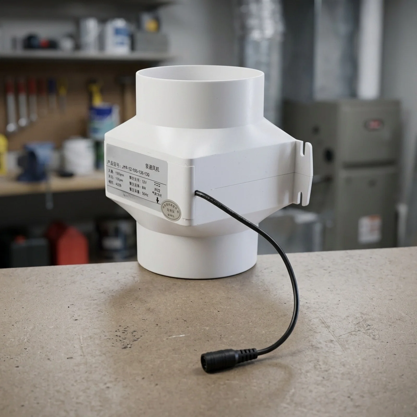 Air Blower Ventilation Fan Bedrooms Efficient Airflow Low Noise for versatile Applications Compatible With Solar Panels