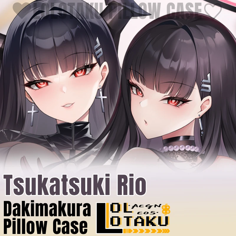 

Tsukatsuki Rio Dakimakura Blue Archive Сексуальная обнимающая наволочка для всего тела Чехлы для подушек отаку Подарочная наволочка Домашнее постельное белье Декор