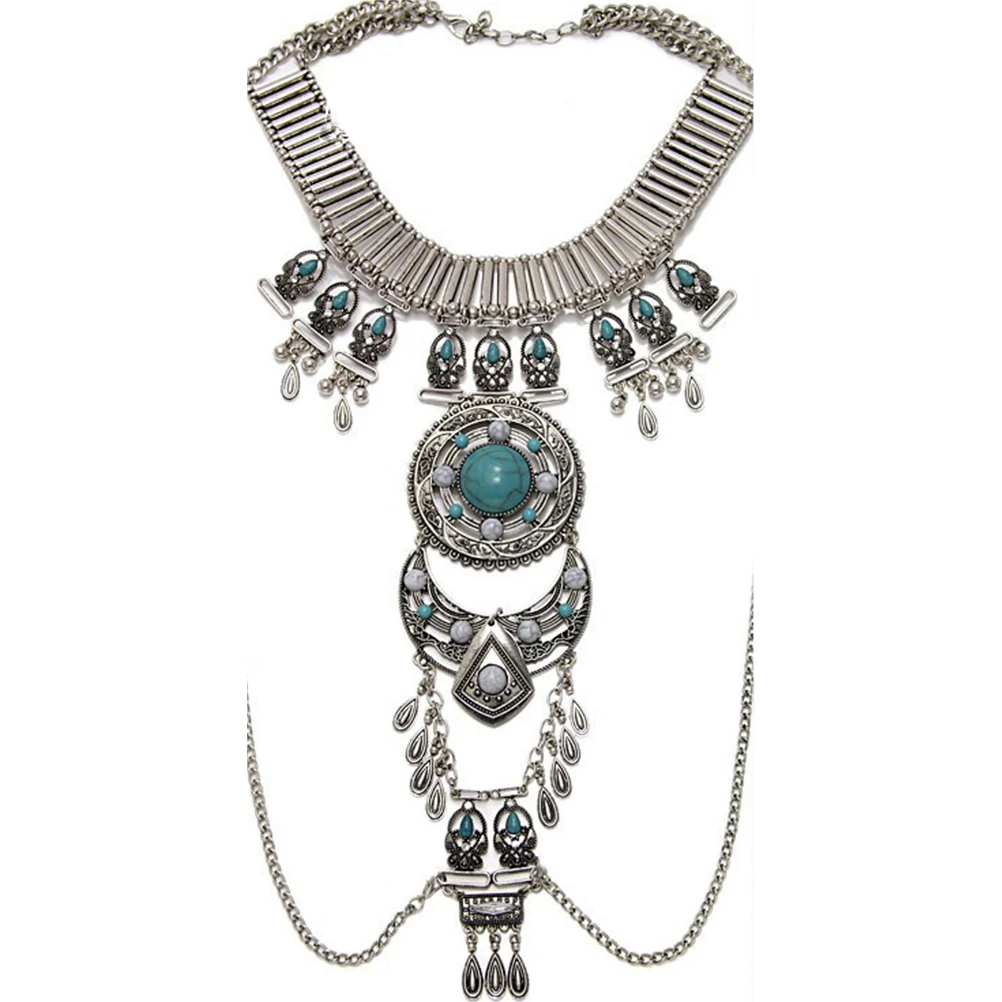 

Necklace Necklaces Bohemian Style Women Fashion Retro European and American Miss
