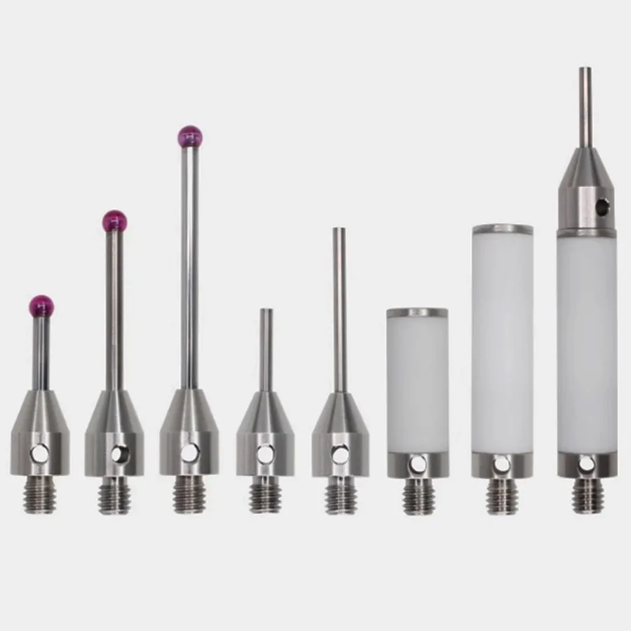 Three dimensional probe, three coordinate measuring needle, CNC machine specific measuring needle thread M4 replaces Renishaw