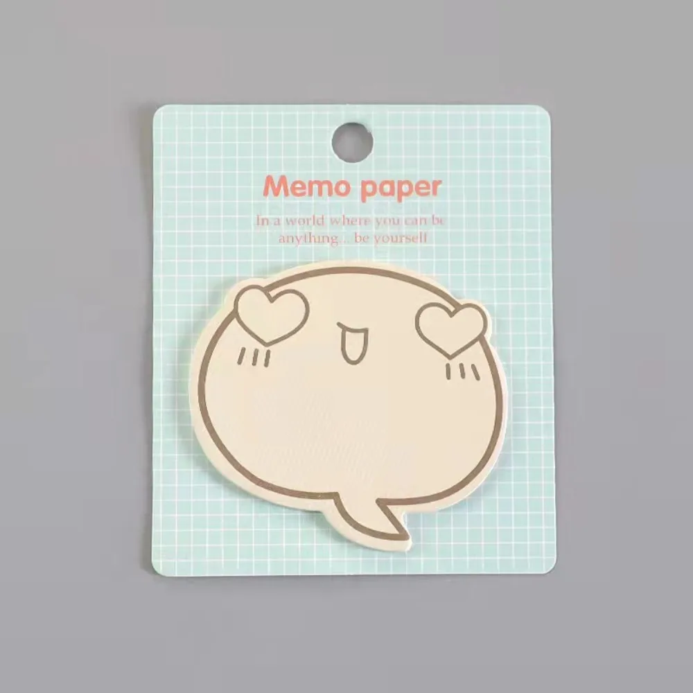 Durable 4 Piece Cartoon Cute Onion Smilies Sticky Notes Notepad Memo Pads Creative Stationery Not Easily Damaged Sticky Notes