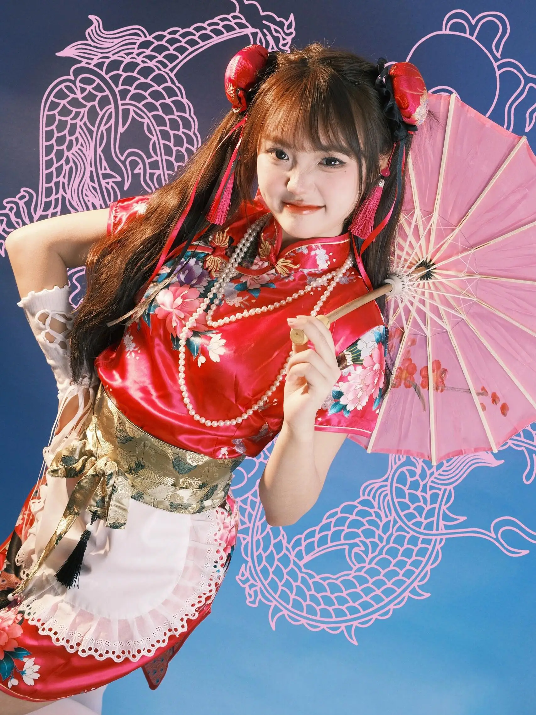 جديد الصينية Sle Dr loween Cisas تأثيري orm ort Sve الخادمة orm ort العلم رداء ارتداء اليومي