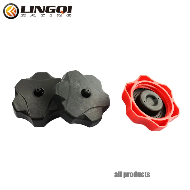 LYNNCHI Motorcycle 52mm Gas Fuel Petrol Tank Cover Gas Oil Cap Plastic Parts For 49cc 70cc 90cc 110cc ATV Dirt Pit Bike Moto view 6
