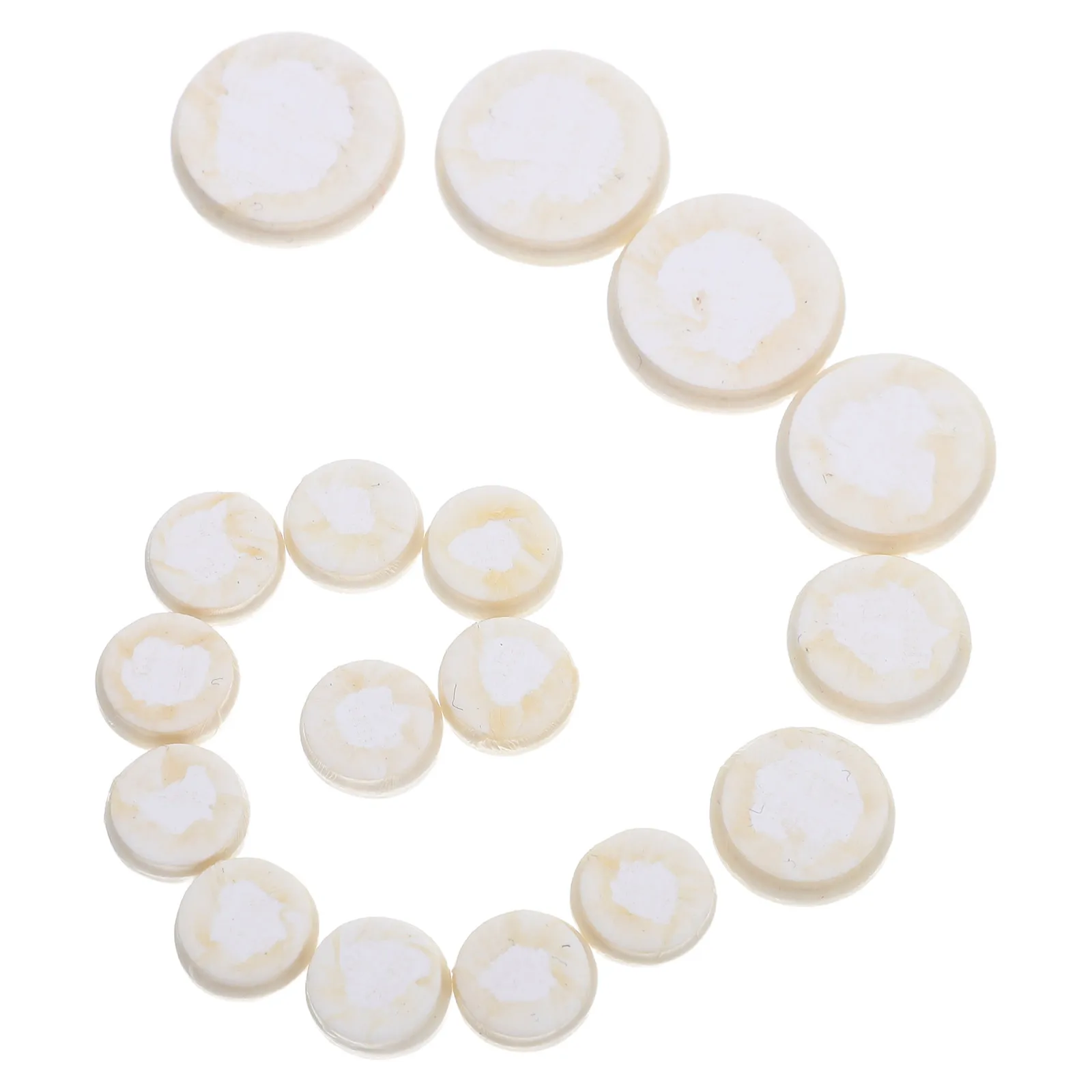 

17pcs Clarinet Pads Replacement Non-Adhesive Pads For Woodwind Instruments Repair Tools Single Reed Instrument Parts