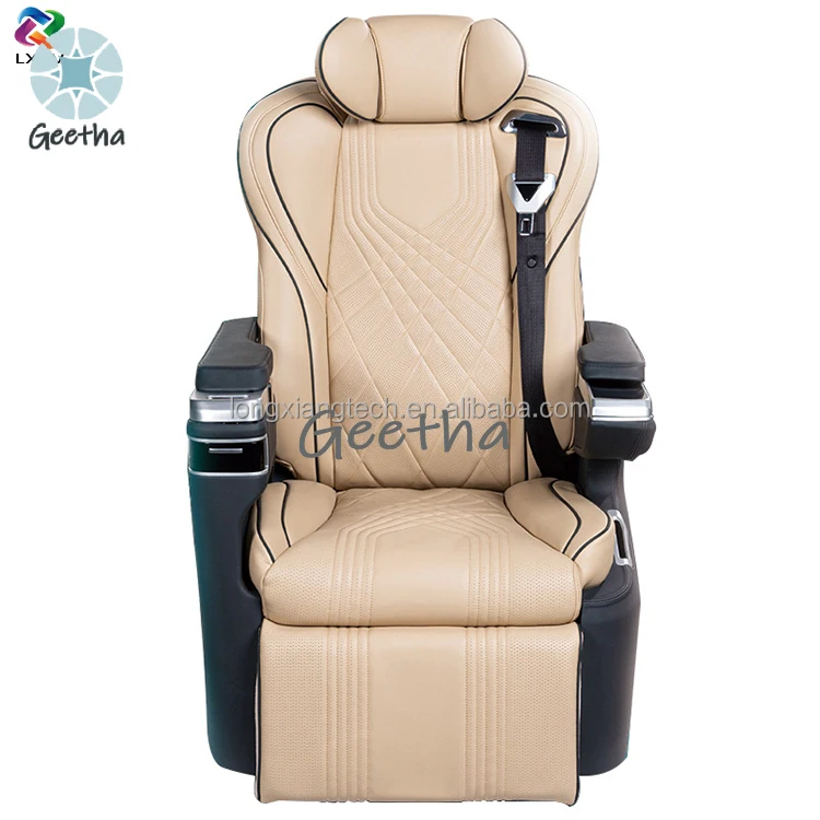

LXR Custom Business Luxury Electric MPV Napa Leather Car Seat Conversion VIP Folding Car Seat for Mercedes Benz Sprinter Van RV
