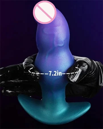 Silicone Large Butt Plug Anal Toy For Comfortable Wearable Play_voghion.com