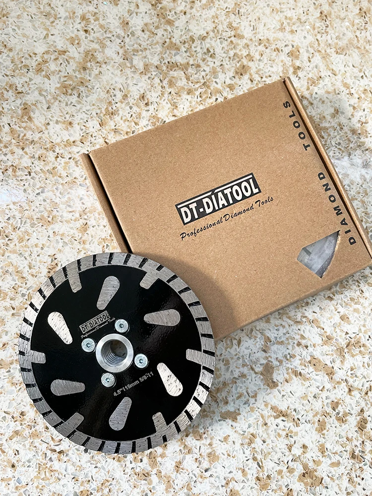 

DT-DIATOOL Алмазный отрезной диск 115, 230 мм, пильное полотно для плитки, гранита, мрамора, отрезной диск M14, алмазная отрезная пластина с резьбой