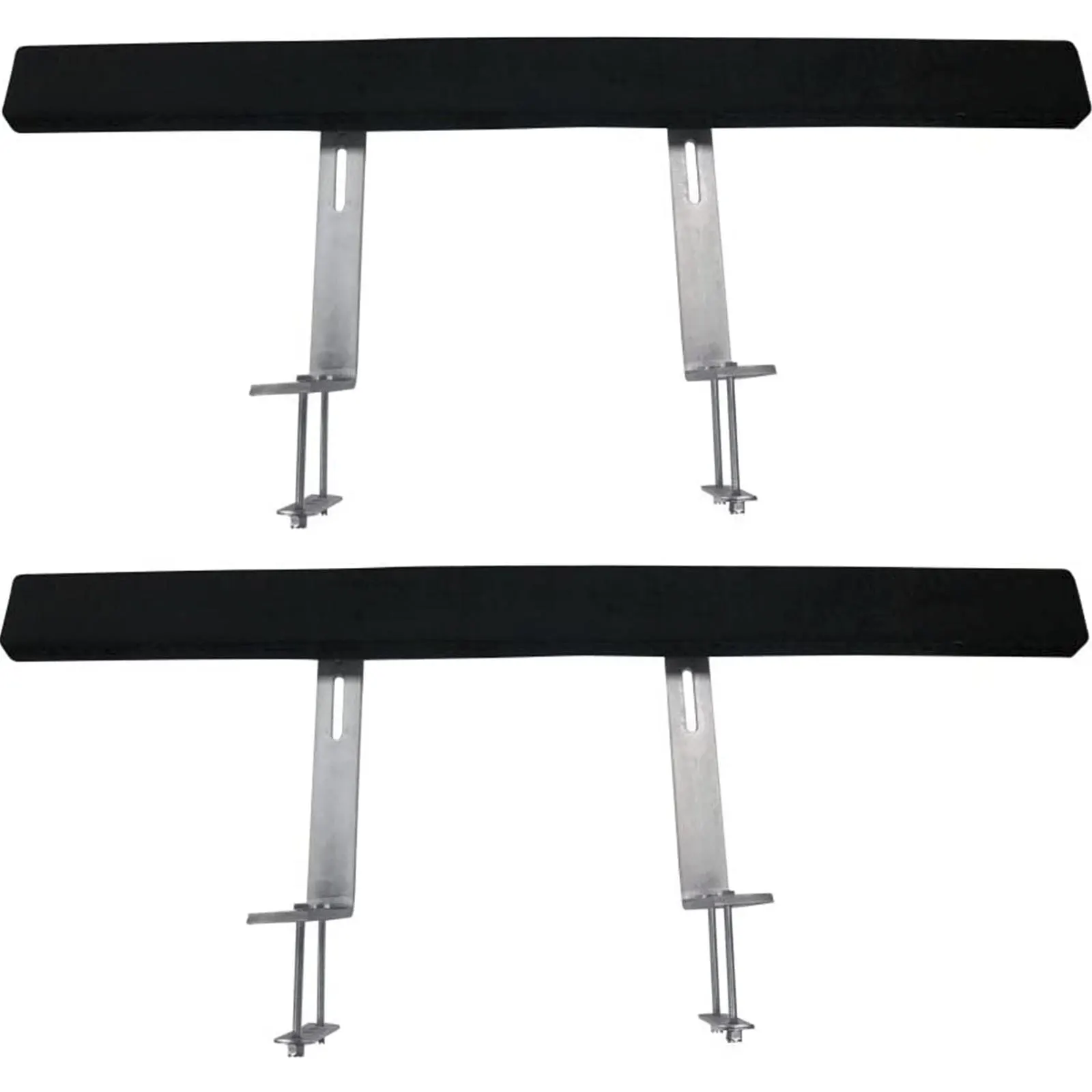

Boat Trailer Guide-ons, 48", 2 PCS Rustproof Steel Trailer Guide Ons, Trailer Guides With Carpet-Padded Boards, Mounting Parts