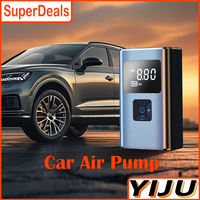 Portable Tire Inflator Air Compressor 150 PSI Tire Air Pump with Tire Pressure Gauge for Car Tires Motorcycle Bicycle Ball