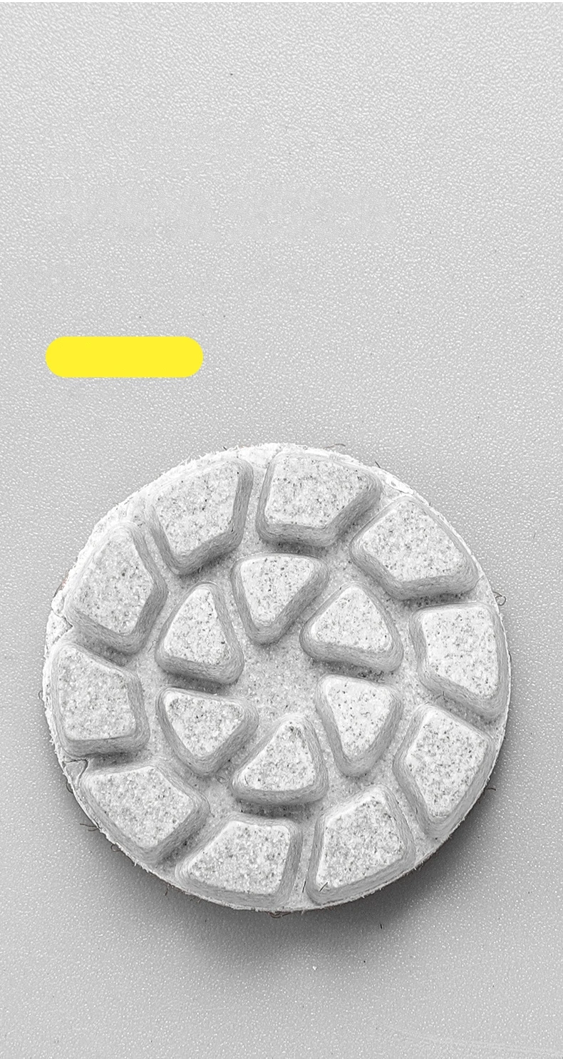 25 mm Mini-Diamant-Polierpads, Marmor, Granit, Edelstein, Schleifscheibe, feines Polieren, flexible Harz-Schleifscheibe, selbstklebend – Detail 7