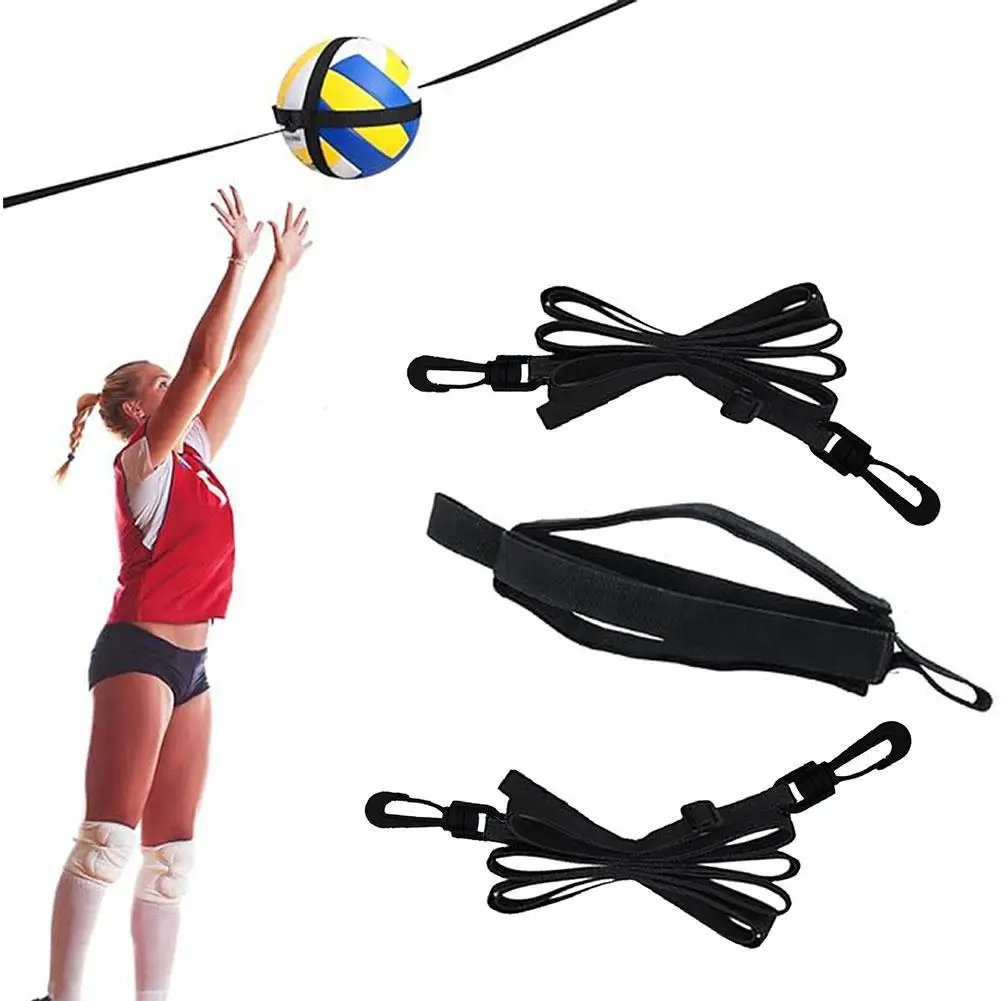 1pcs Practical Assistant Wear-resistant Flexible Volleyball Practice Trainer For Exercise Volleyball Trainer Volleyball Bel R5T7