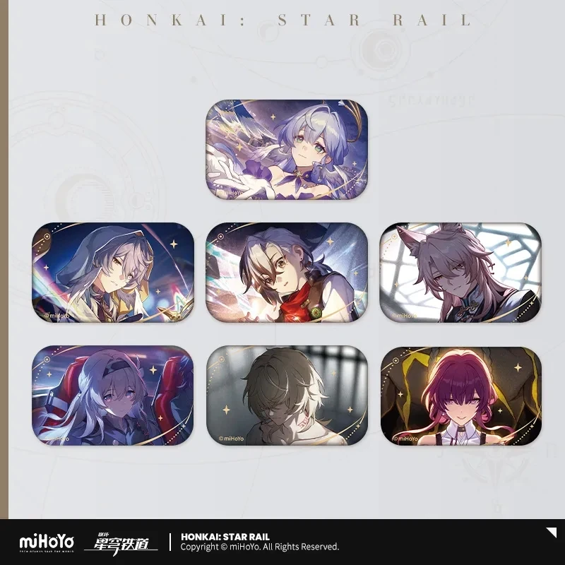 

Официальная игра miHoYo Honkai Star Rail Воспоминания о ходьбе с серии You Жестяной значок Boothill Sunday Аниме Брошь Рождественские подарки