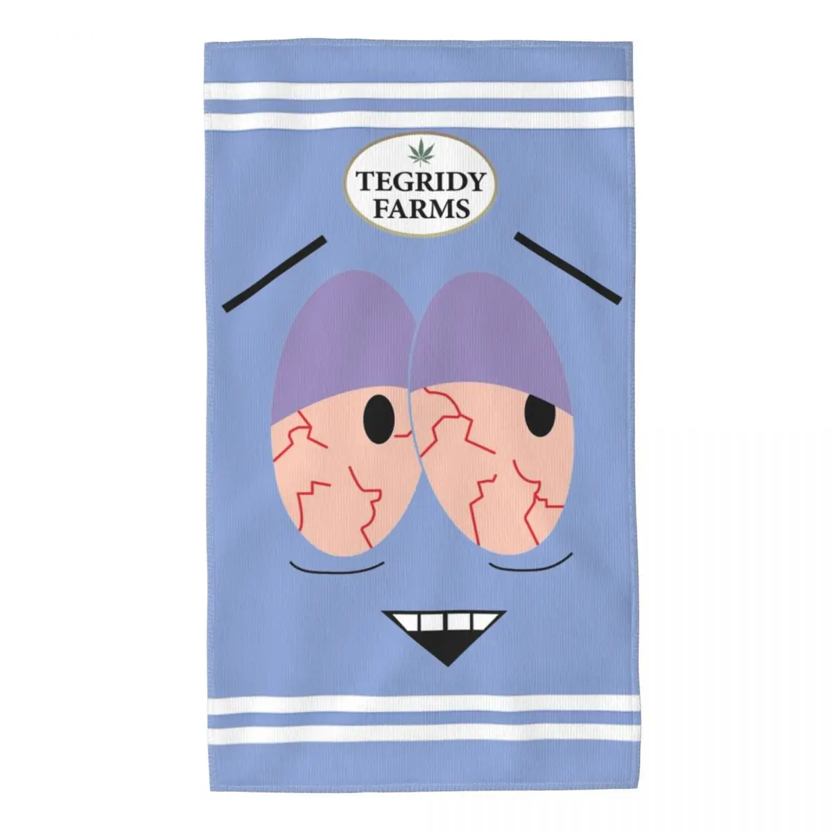 Cartoon Face Towel Towelie Merch Quick Dry Summer New Arrival Microfiber Tegridy Farms Logo Towels