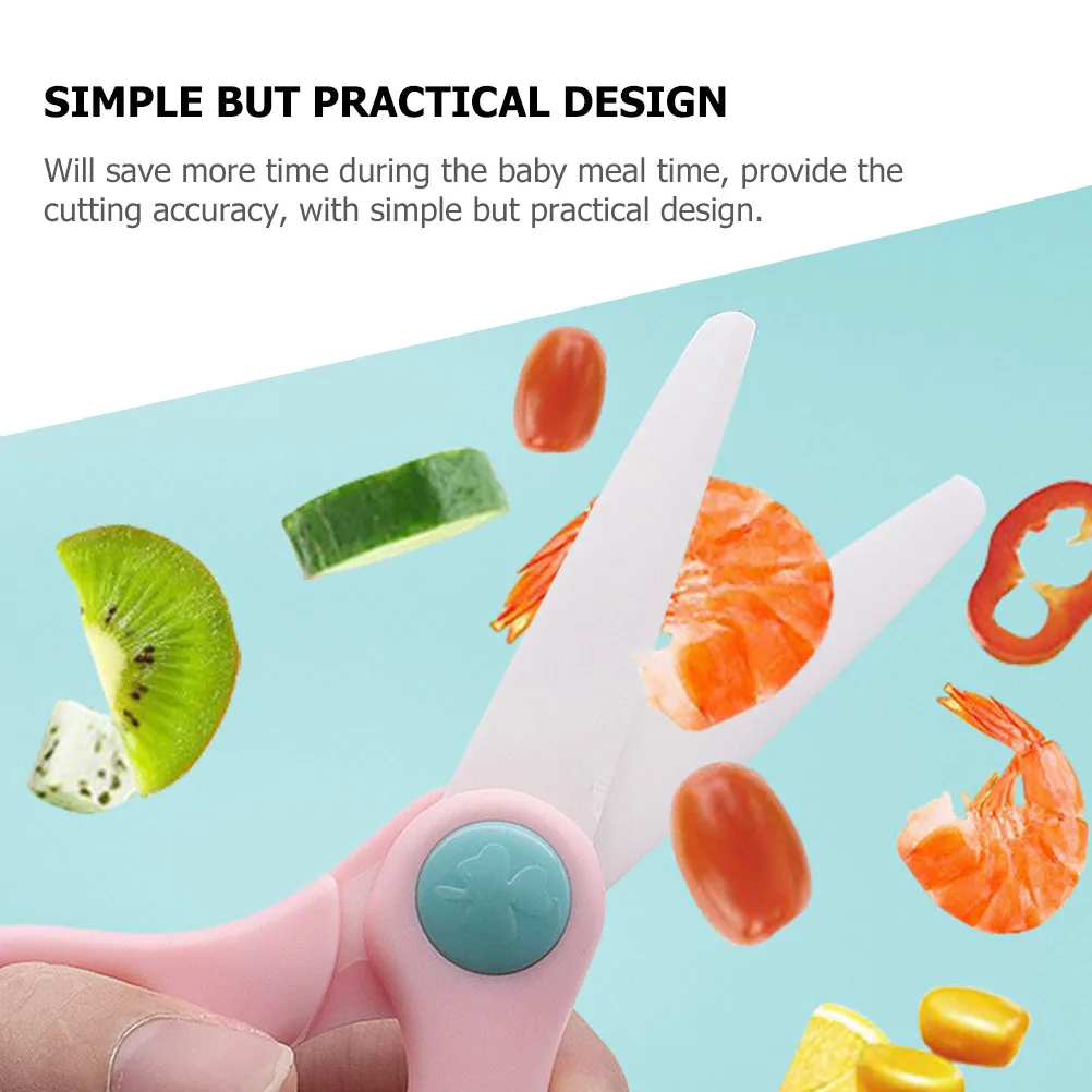 

1Set Food Scissors Fruit Shear Meat Cutting Tool Durable Easy Clean Kitchen Utensil Food Scissors