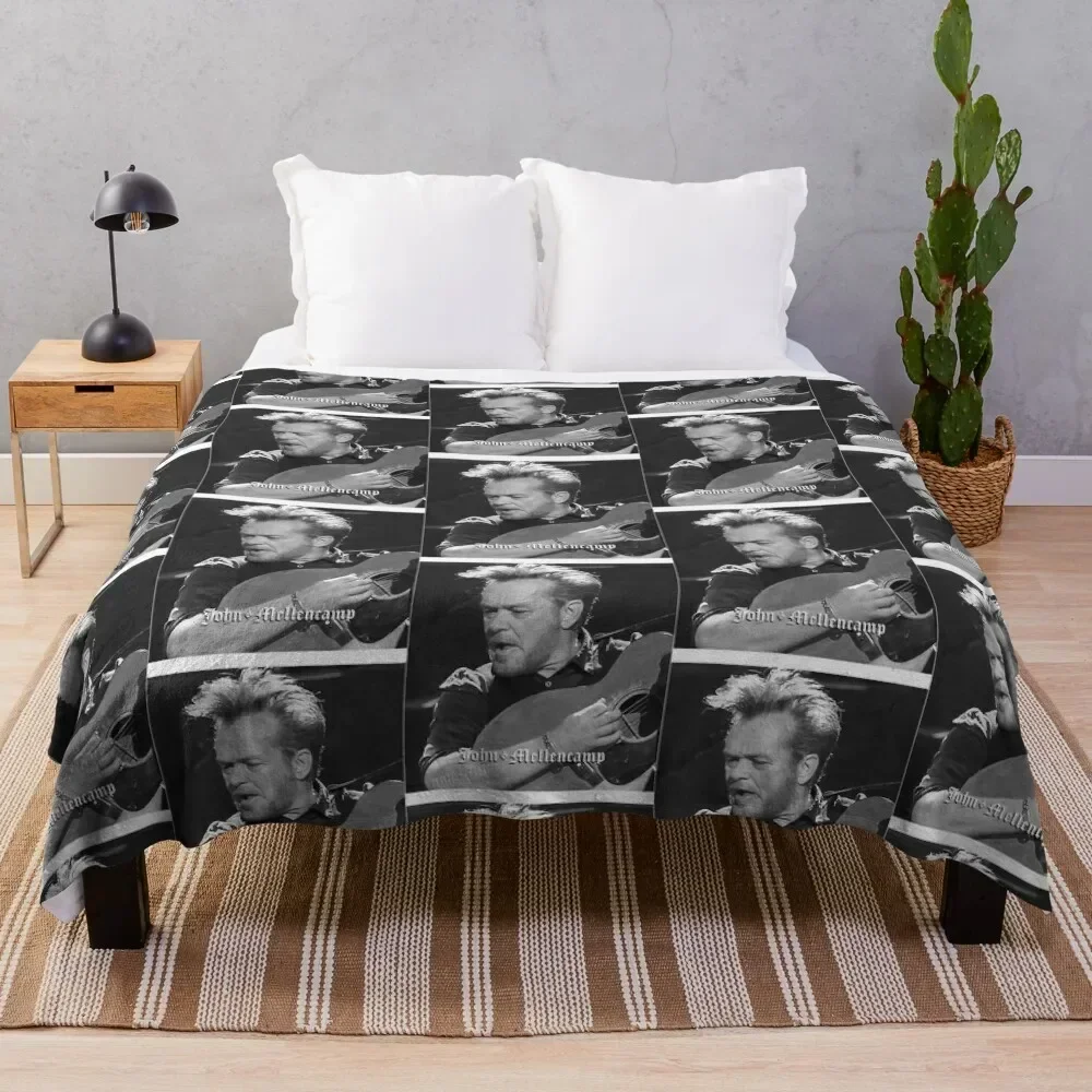 

Picture Berdendang Satu Satu Nya John Design Singer Mellencamp Throw Blanket Soft Plush Plaid Designers decorative Blankets