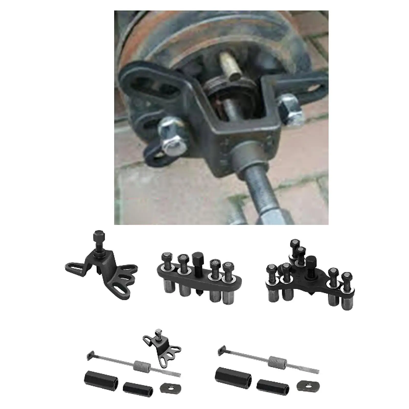 

Brake Drum Puller Portable Hub Removal Tool for Home Use DIY Motorcycle