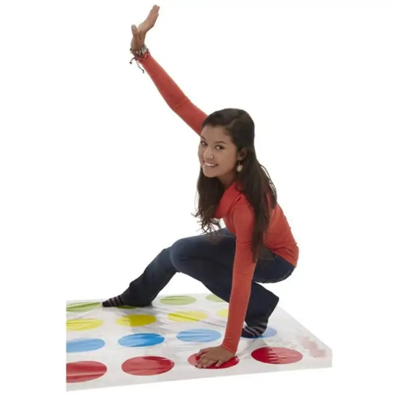 Crianças diversão torção música brinquedos esportivos educativos família interativa corpo equilíbrio cobertor clássico twister jogo de festa