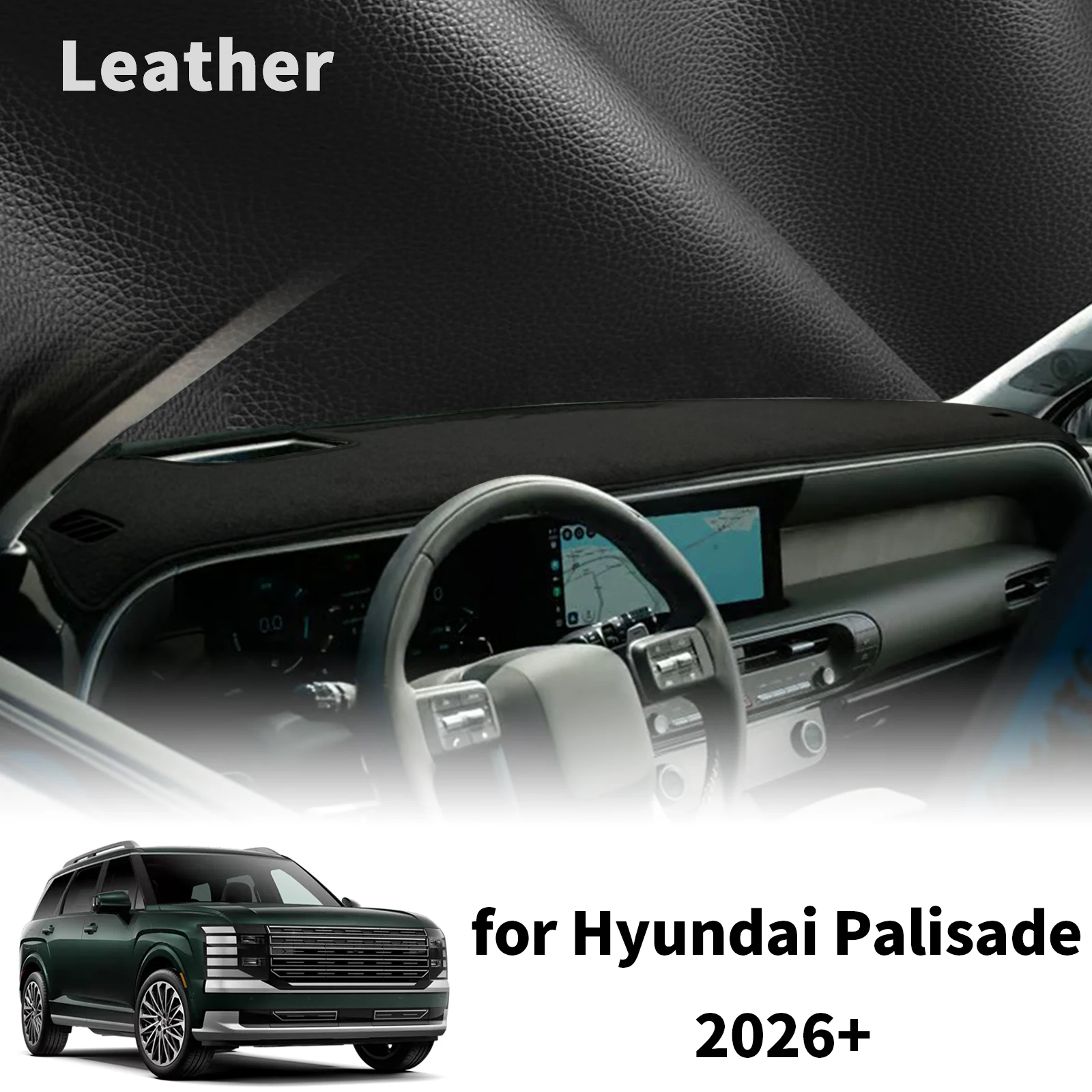 

for Hyundai Palisade 2026 2027 High Quality Dashboard Cover Dashmat Sunshade Anti‑UV Protector Dash Mat Pad Accessories