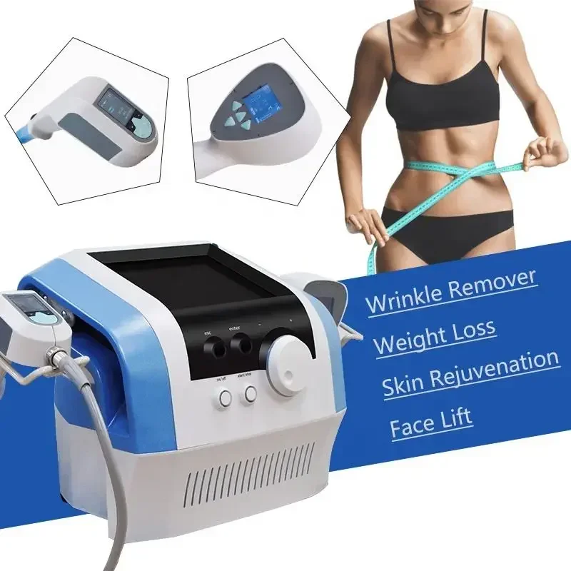 2 in 1 RF ULTRA 360 Body Contouring Cellulite Reduction Face EMS Skin Rejuvenation Tightening Beauty Machine 2025