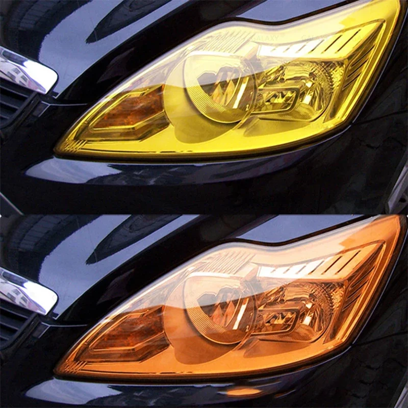 

13-цветная наклейка на автомобильный светильник, оттенок, виниловая пленка, наклейка, водостойкая защитная фара, задний фонарь, противотуманные фары, внешние аксессуары автомобиля