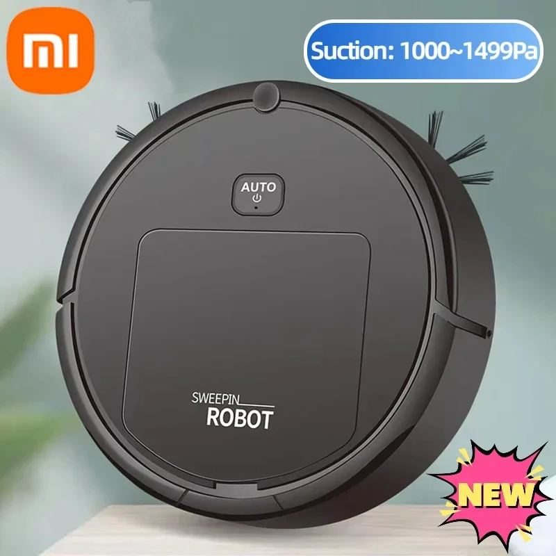 Xiaomi  Fully Automatic Smart RC Sweeper Three-in-one USB Vacuum Cleaner Wet and Dry Cleaning Machine Household Appliances