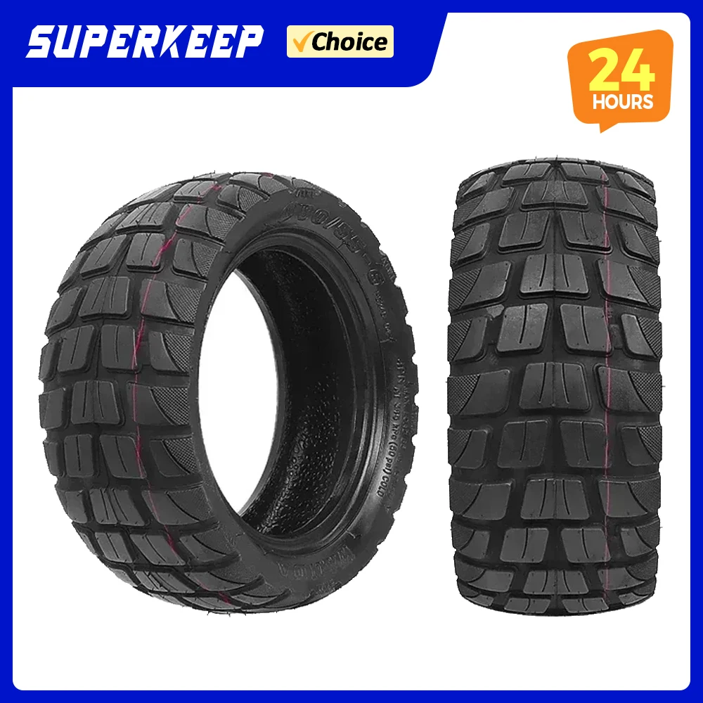 

90/55-6 Vacuum Tire Anti Skid Off-road Tubeless Tyre for Retrofit Dualtron Thunder Ultra Electric Scooter Tires Wheel Parts