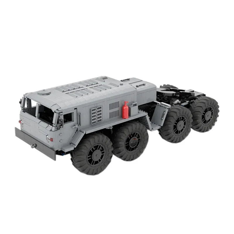 

MOC-124556 Electric MAZ 5371 Army Truck 1:15 Assembly Splicing Building Block Model • 3549 Parts Kids Birthday Toy Gift