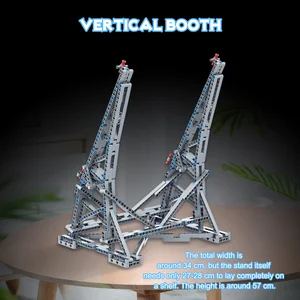 Ekran standı-05132 ve aksesuarlarla uyumlu Star Wars: klon Savaşları, model, koleksiyon ve Millennium Falcon 75192 için stand, Star Wars: klon Savaşları Bebek falcon'un en iyi 10 satışı, eski 7 numara