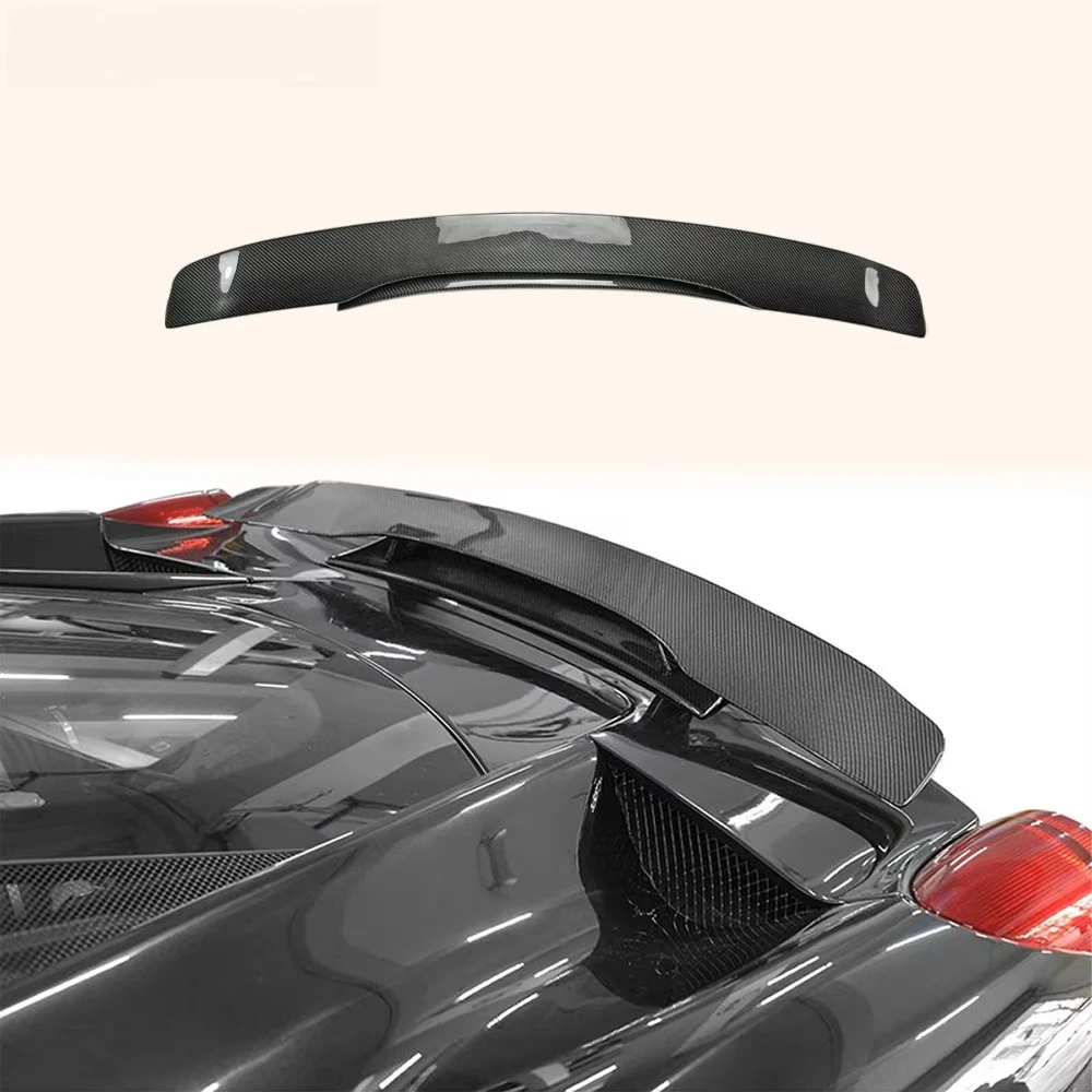 

For Ferrari 458 Italia Speciale Spider 2009-15 NVT Style Carbon Rear Spoiler