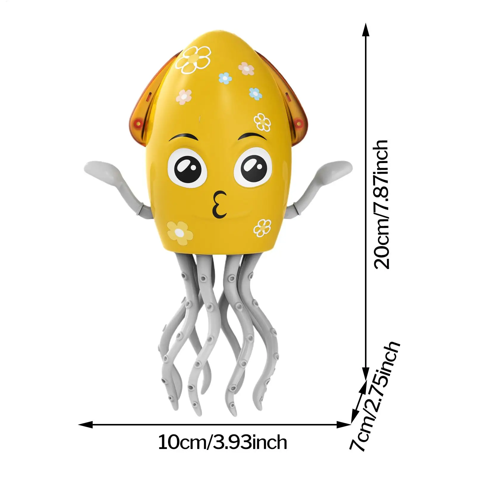 Speelgoed Octopus Dansen Inktvis Muziekspeelgoed Interactieve leeractiviteiten met verlichting en muziek voor thuisfeest Verjaardag Kleuterschool