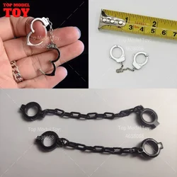 1/6 Scale Prisoner Handcuffs Hand Buckle Soldier Accessories Model For 12'' Male Female Action Figure Body Doll Toys