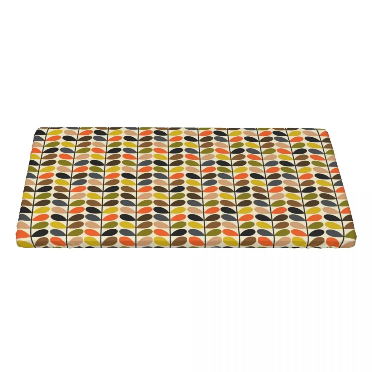 Custom Rectangular Waterproof Oil-Proof Multi Stem Pattern Tablecloth Table Covers 4FT Fit Orla Kiely Table Cloth