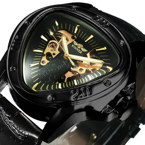 Men's Triangular Military Wrist Watch T-WINNER