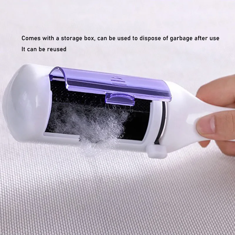 Clothes Lint Remover Electrostatic Brush Portable Coat Sweater Dry Cleaning Lint Removal Brush Pet Sticky Lint Remover 