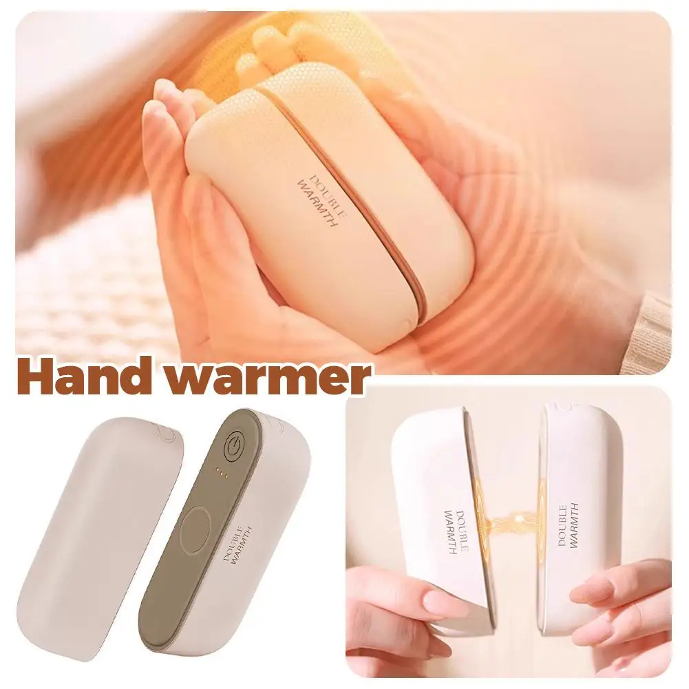 2 In 1 Magnetic Hand Warmer Electric Hand Warmer Fast Heating Mini Hand Warmer Heater Portable Hand Heater For Women Men Kids ﻿