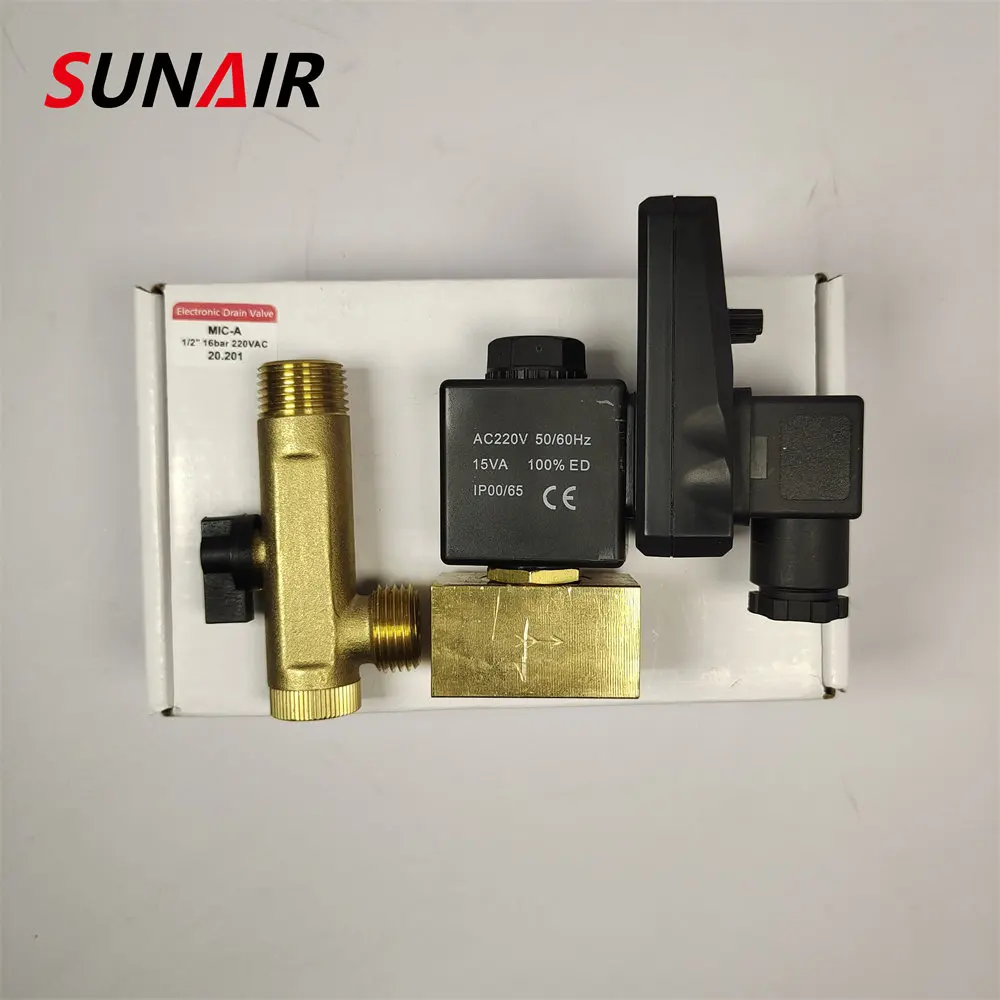 Original JORC Electronic Drain Valve MIC-A MIC-B Electro Magnetic Water valve