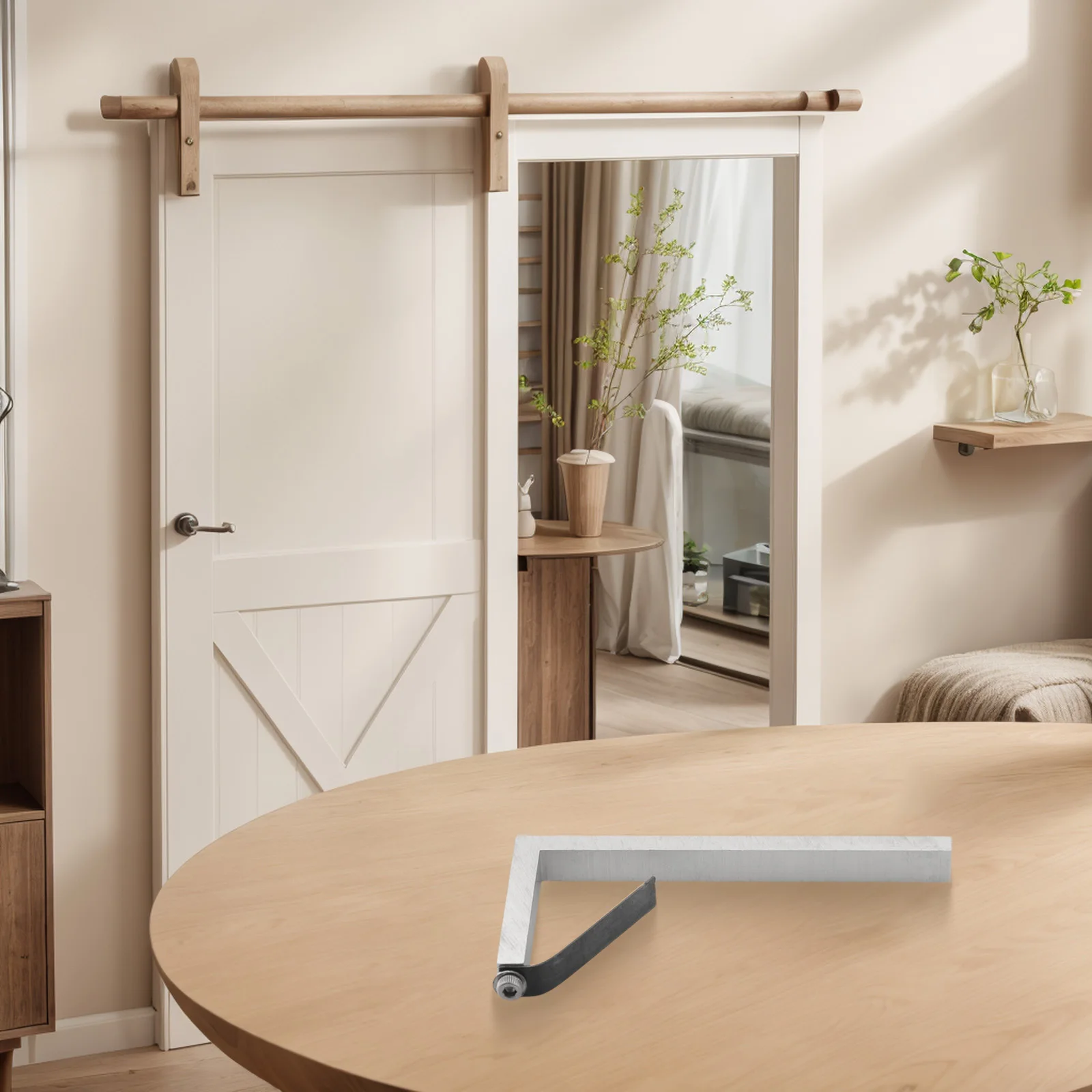 Strumento di bloccaggio in alluminio Strumento di bloccaggio a battente Posizionamento preciso Regolazione accurata Appassionato di fai da te in lega di alluminio