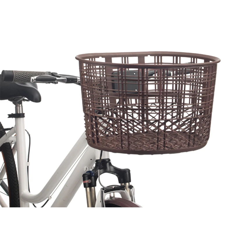 KA-151 Hot Selling Duoweave Durable Front Basket 525g Lightweight Large Storage Pannier City Bikes 24/26/700c Basket