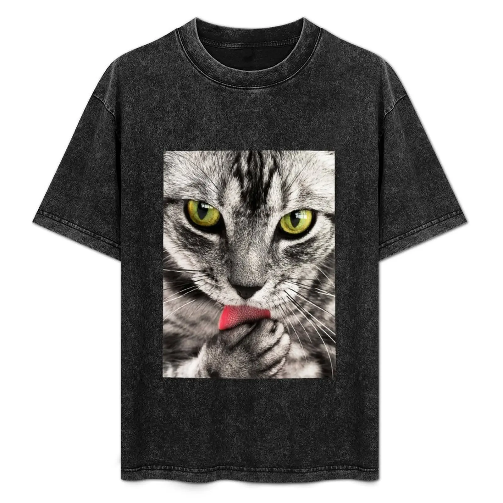 

Black cat T-Shirt Christmas Theme Tee Top