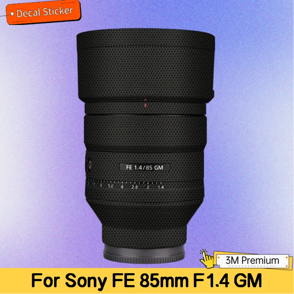 

Для Sony FE 85 мм F1.4 GM наклейка на объектив защитная наклейка на кожу виниловая пленка защитное покрытие от царапин
