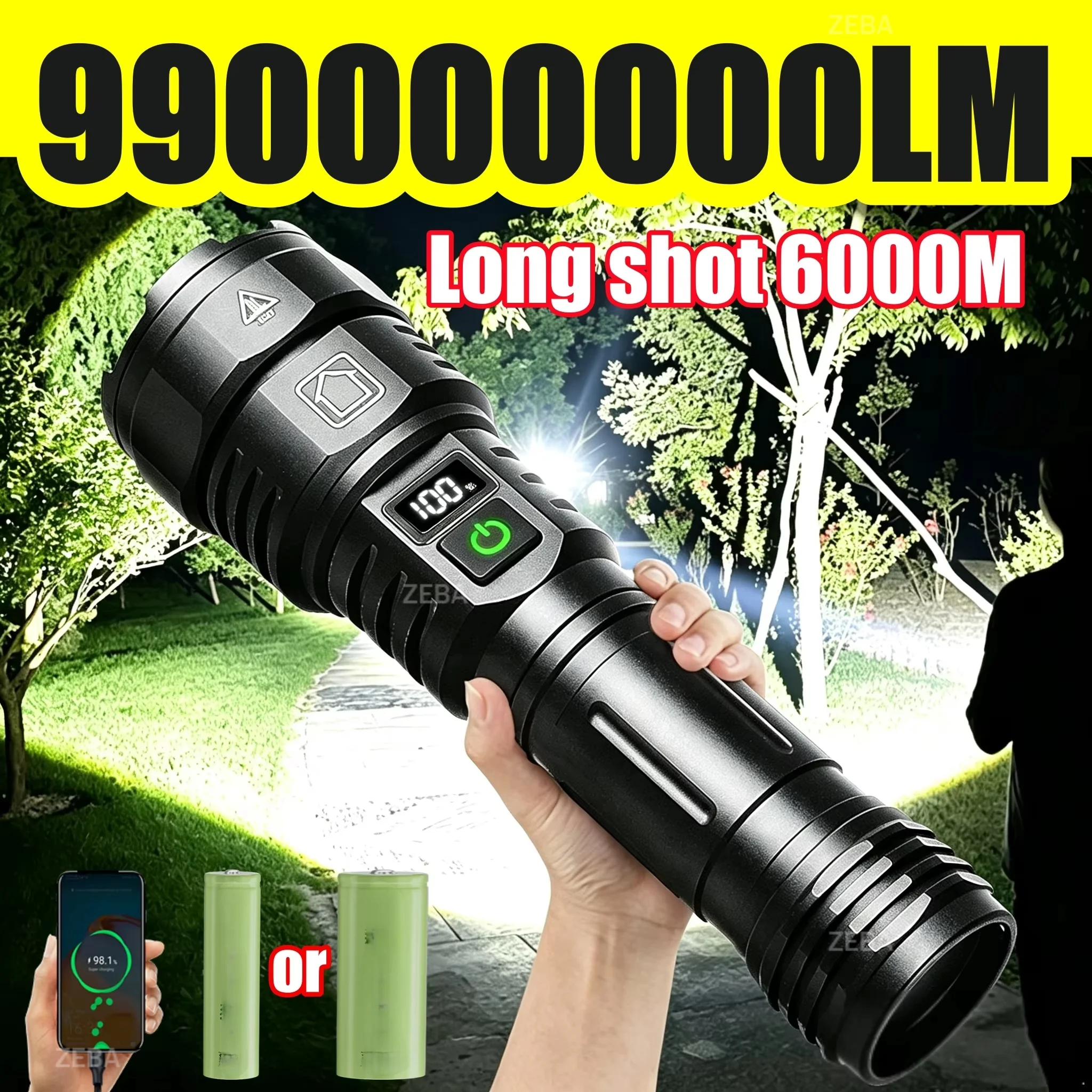 lampe-de-poche-led-super-lumineuse-9900000000lm-portee-de-6000m-rechargeable-par-usb-etanche-pour-camping-randonnee-et-urgences-en-exterieur