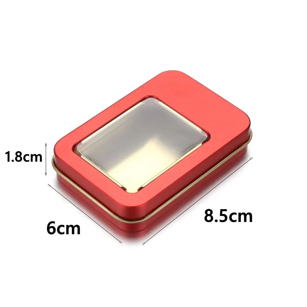 صناديق تخزين مقاومة للرطوبة ، حاويات مجوهرات ، أقراط ، مفتاح حلوى ، علبة قصدير معدنية ، مشغولات يدوية #5