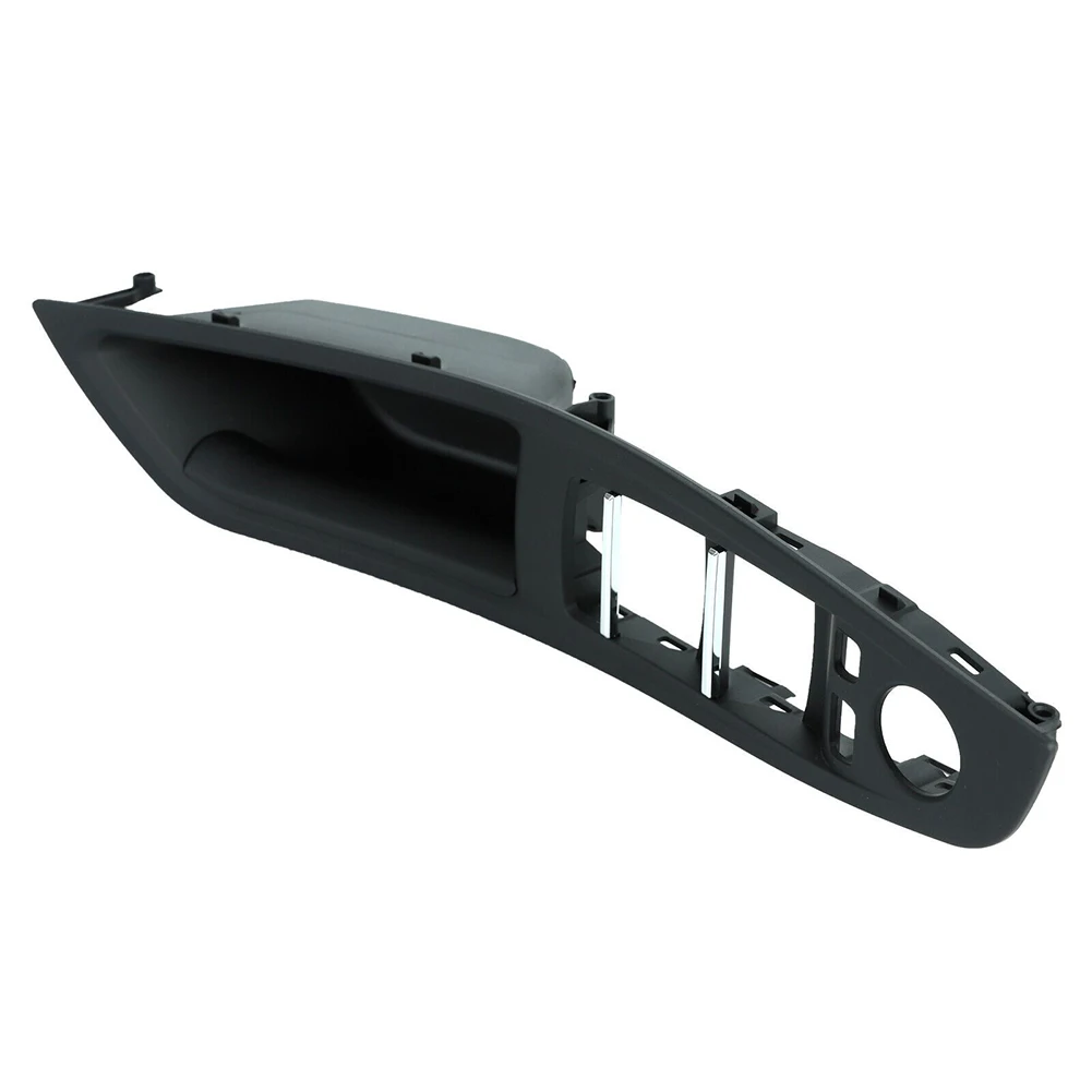 

1pcs Accessories For BMW 535d XDrive 2010-2016 Door Switch Panel Front Left Double-sided Tape Front Left Black