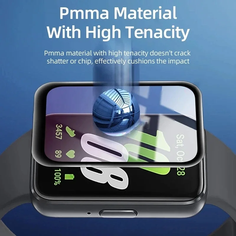 Protecteur d'écran 9D pour Samsung Galaxy Fit 3, film anti-rayures, couverture complète, film de protection Ultra-HD, pas de verre