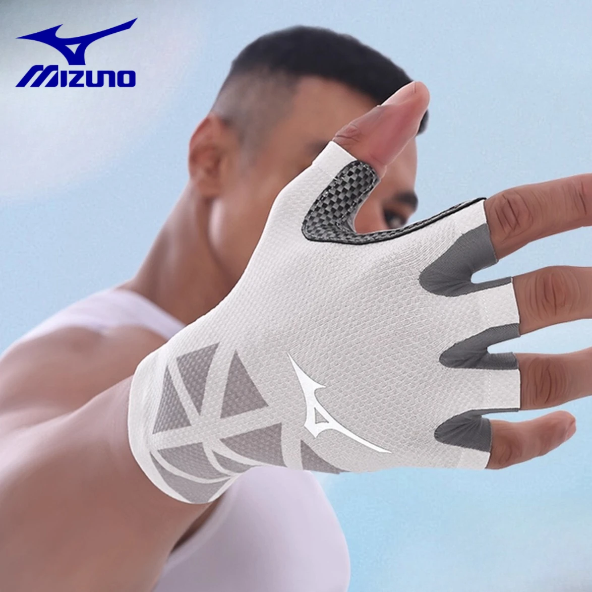 Mizuno Guantes de fitness para hombres y mujeres Protección profesional antideslizante y anticallus para palmas para barras paralelas