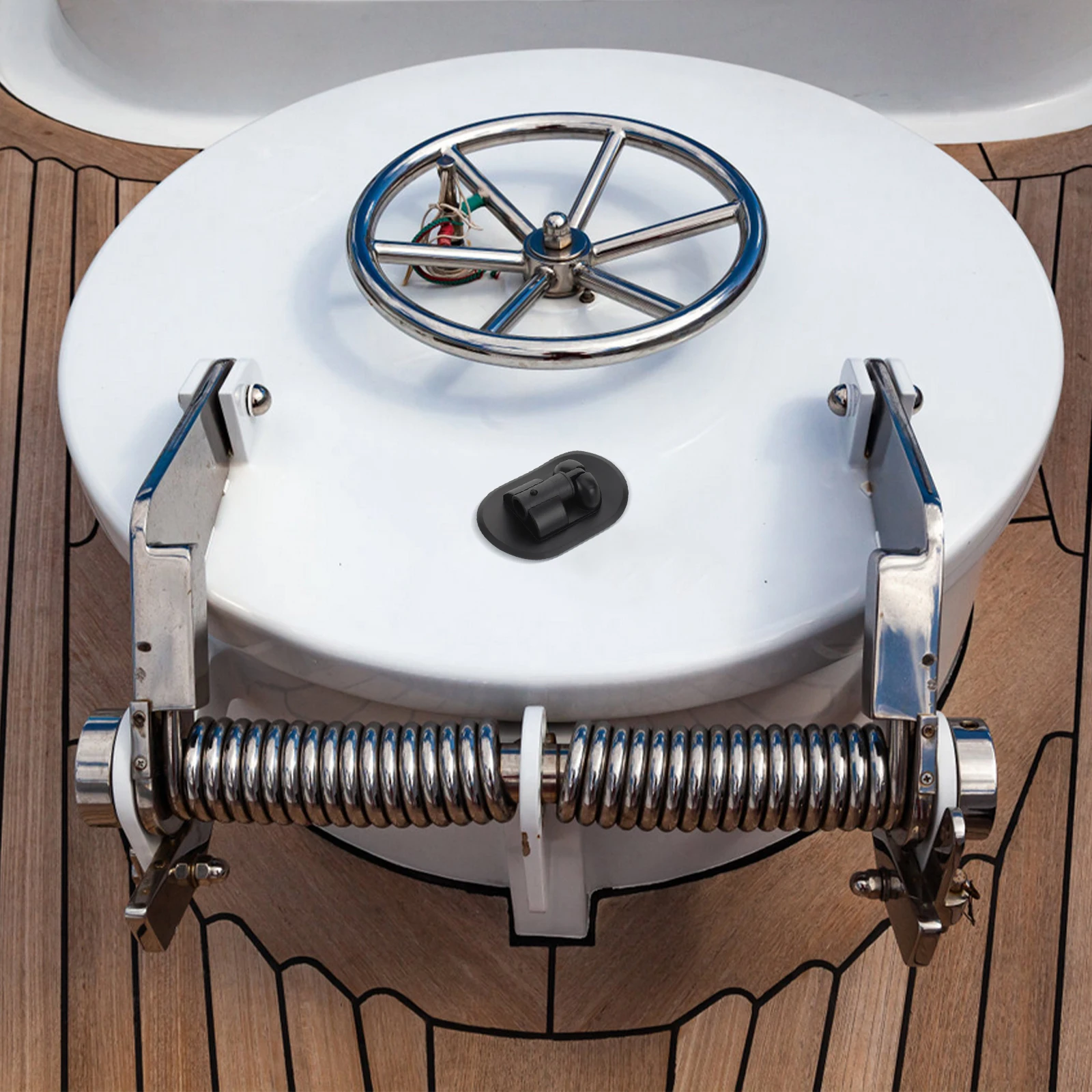 Podstawa namiotu do pontonu, podstawa baldachimu do kajaka, obrotowy o 180 stopni uchwyt do łodzi wiosłowych, motorówek, kanoe, osłona przeciwsłoneczna do pontonu