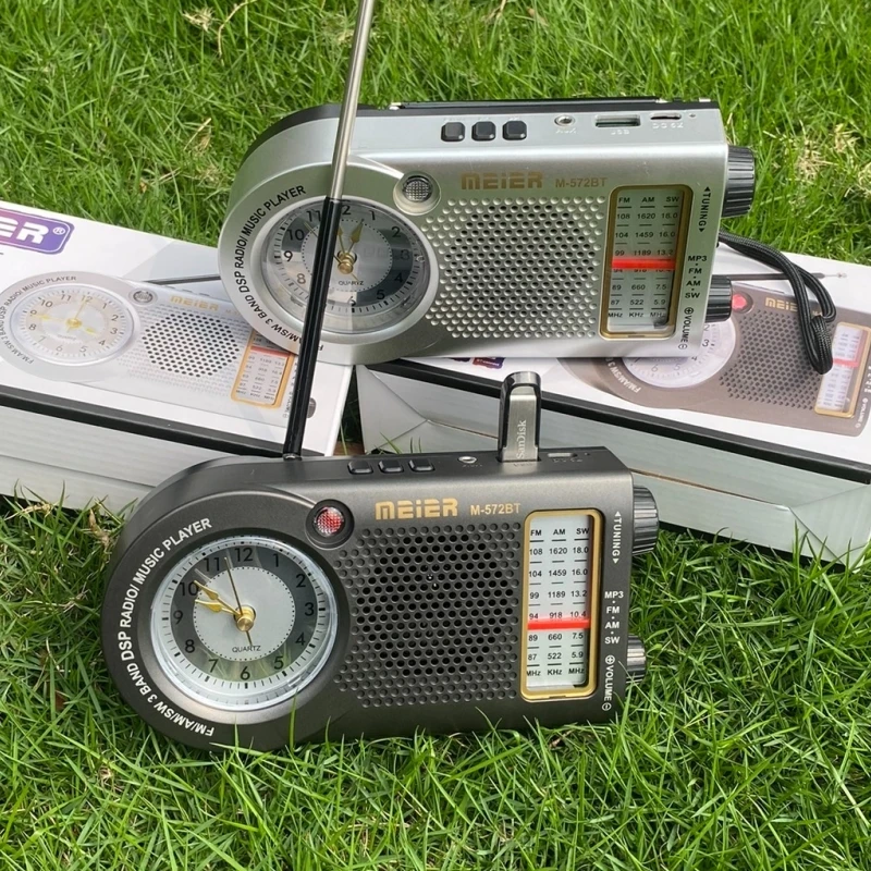 

Многофункциональное портативное FM AM SW радио, аккумуляторная батарея, перезаряжаемые радиостанции, поддержка USB MP3, воспроизведения, Bluetooth-динамики с кварцевыми часами