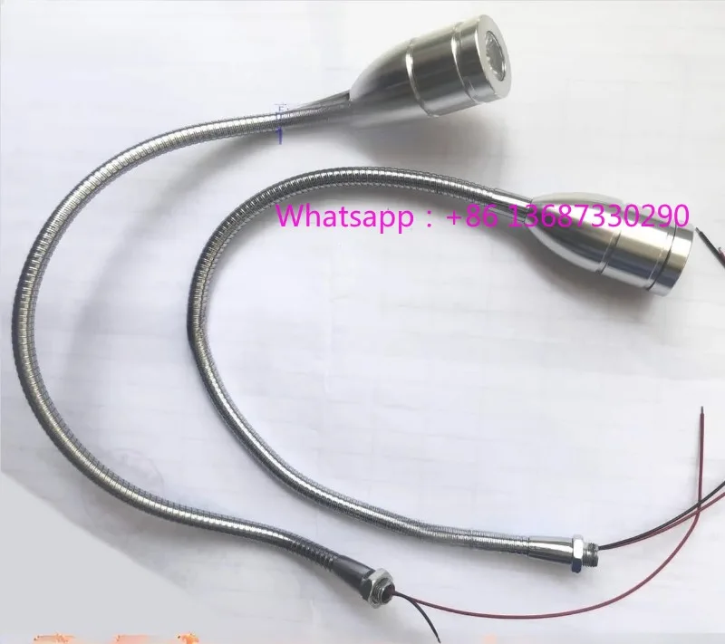 Soporte de foco para máquina de soldadura la-ser, luz de trabajo azul, luz de relleno, foco de manguera universal de 12v-24V