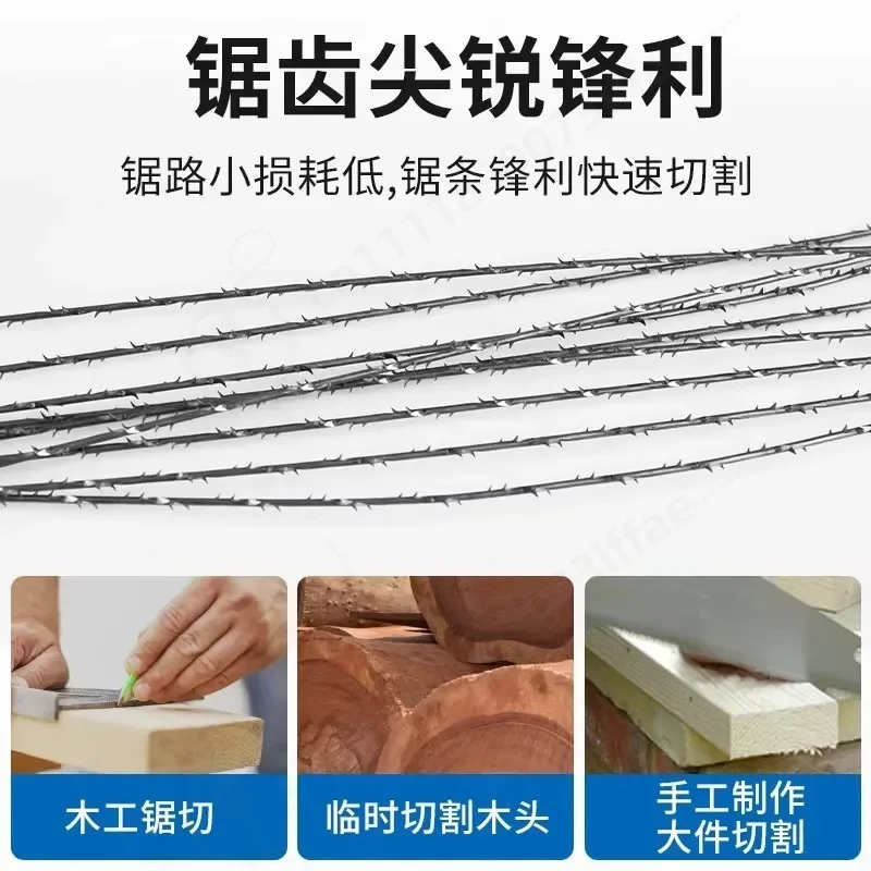 Hand Scroll Saw Wire Saw Mini Handheld Wood Cutting Saw Portable Woodworking Trimming Household Hand Tool