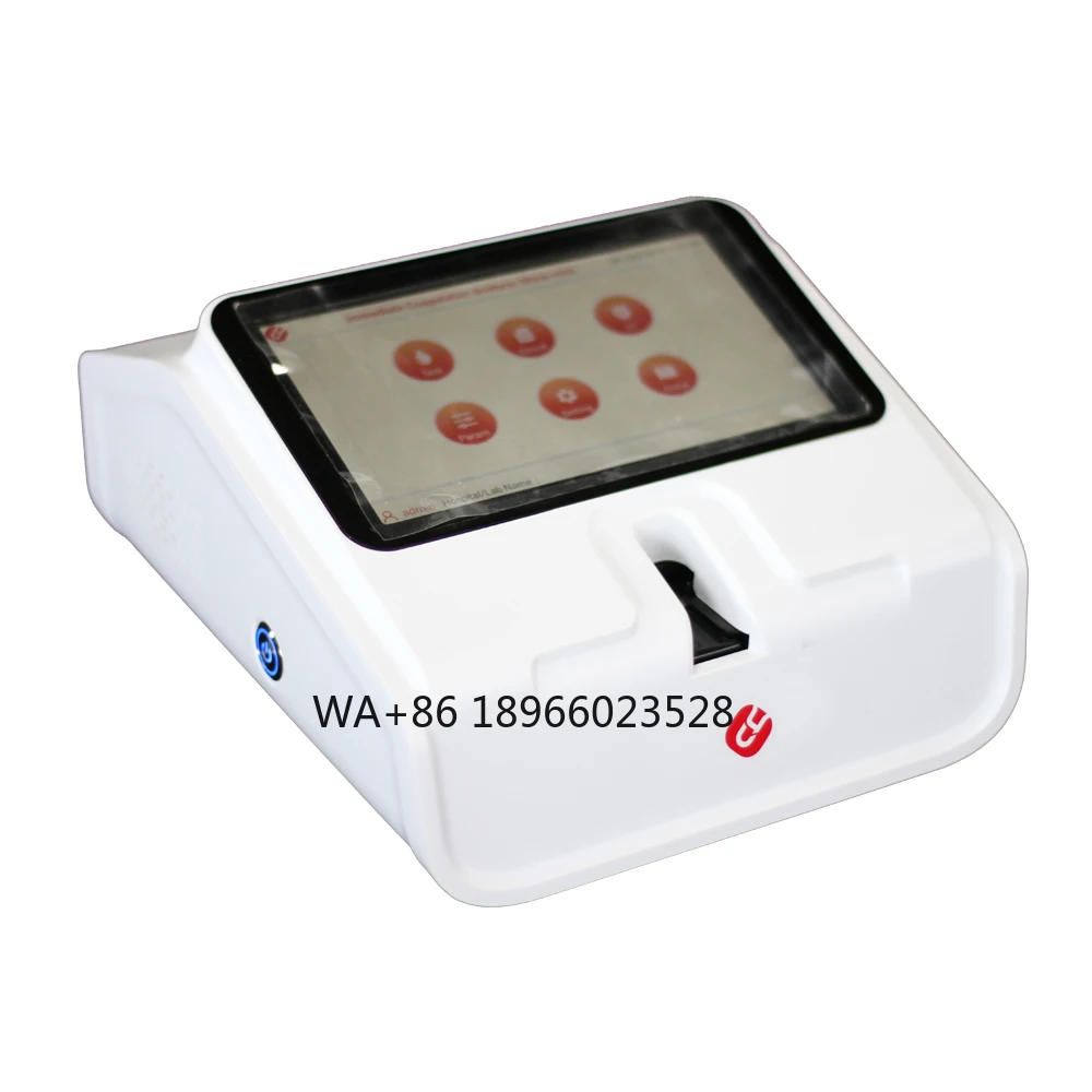 

Small portable medical analyzer Coagulation analyzer Surgical necessity Coagulation analyzer